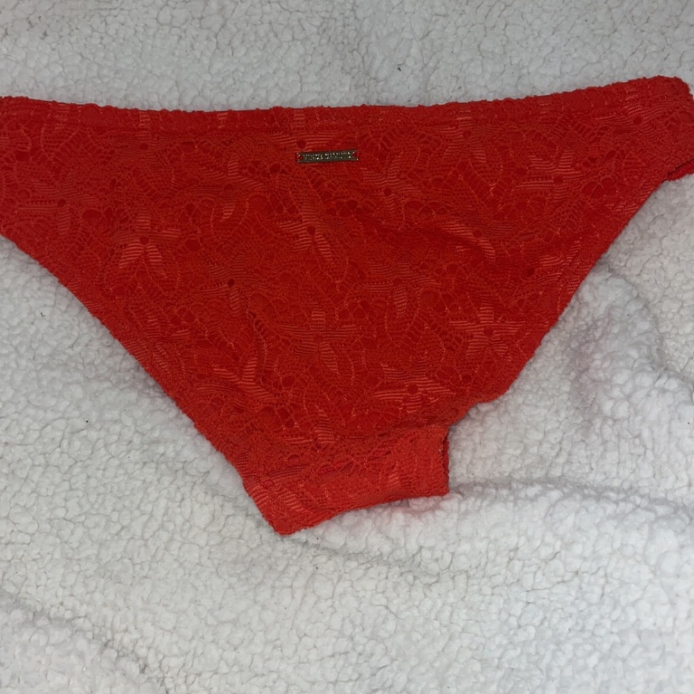 orange stringy bikini - Picture 3 of 4